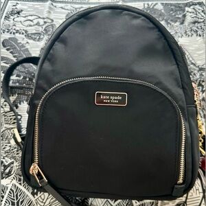 Kate Spade ♠️ mini black backpack